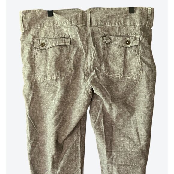 Royal Robbins Women's Size 16 Lightweight Light Brown Hemp Blend Pants 34" x 27" - Picture 5 of 8